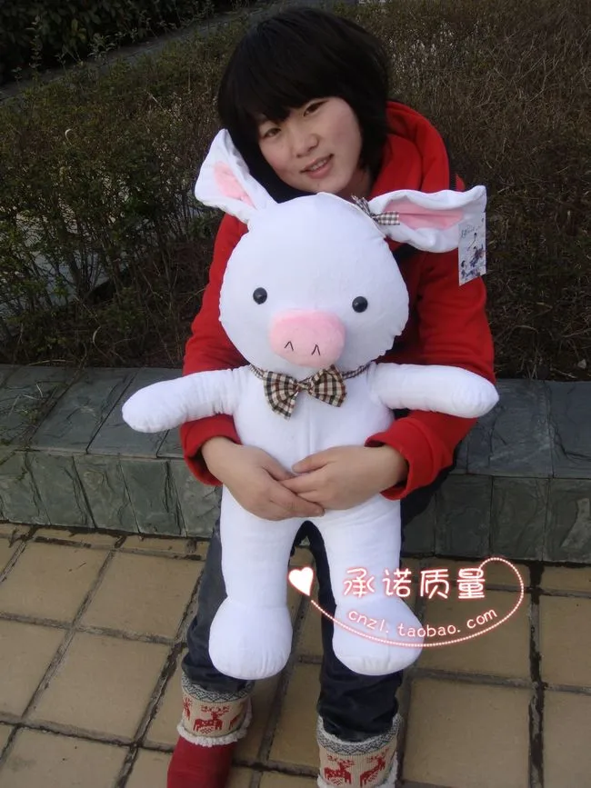Кукла Плюшевая в Корейском стиле You are Beautiful Rabbit pig 55 см|plush toys|gifts for childrenpig doll |
