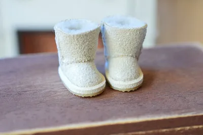 beige Новинка; 3 см; кукольная обувь; Blyth; зимние сапоги; Azone; зимние сапоги; 02(подходит для Блит, пульпа, азона, танго, оба, 1/6 куклы - Цвет: beige