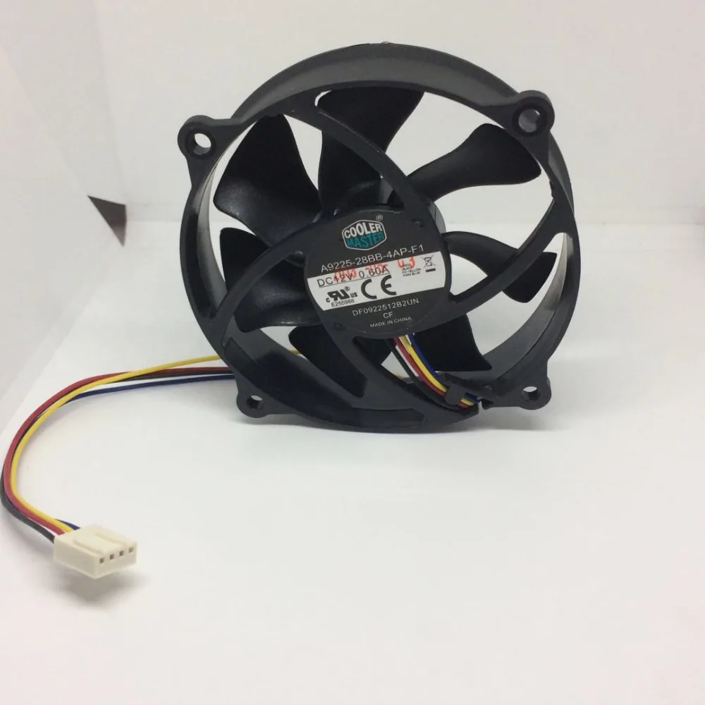 Бесплатная доставка для Cooler Master A9225 28BB 4AP C1DC 12 В 0 60 а 4 проводной контактный разъем