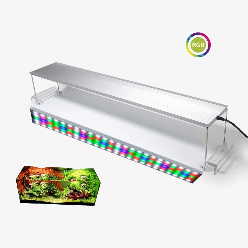 Chihiros RGB светодиодный светильник для аквариума, светодиодный светильник для выращивания водных растений, аквариума 90-150 см, многоцветная Лампа для растений с европейской вилкой