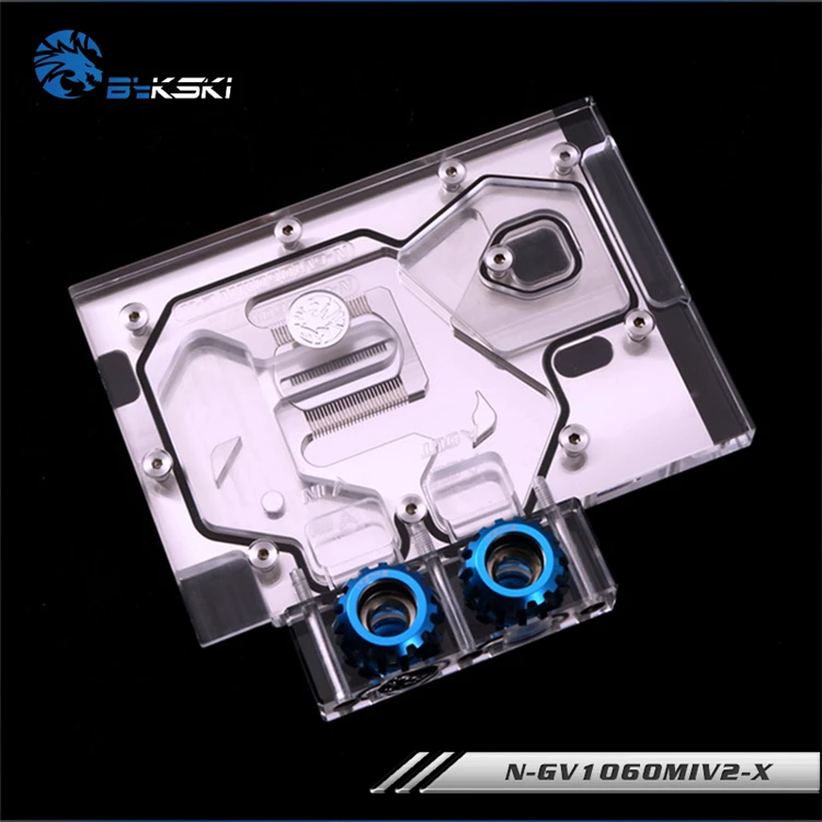 Bykski полный охват GPU водный блок для Gigabyte GTX1060 WF2OC IXOC видеокарта материнская плата