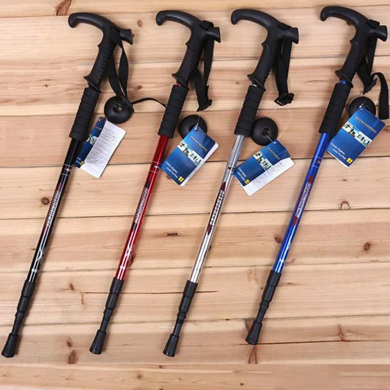 3-секционная трость из алюминиевого сплава сверхлегкие Треккинговые палки