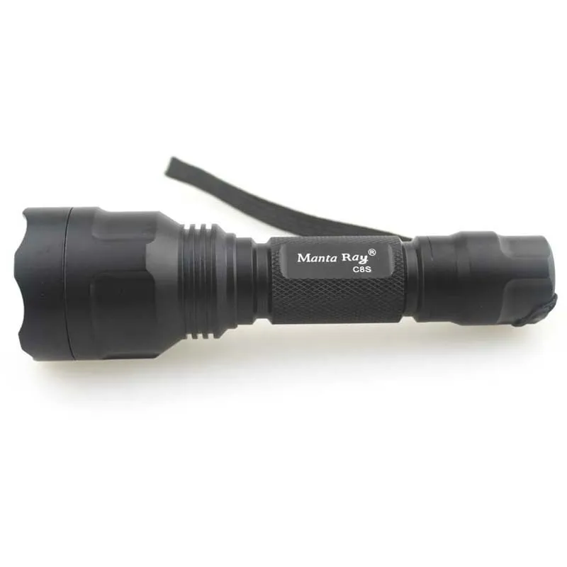 Инфракрасный фонарик Manta Ray C8S 850 нм с красным зумом (1x18650)|flashlight usb|flashlight speakerflashlight