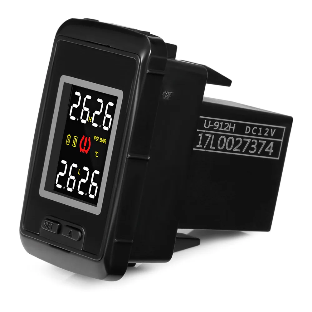 U912 светодиодный дисплей TPMS автомобильная система контроля давления в шинах