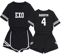 exo motion suit 2019 summer two piece set women new pattern high end suit dress high waist self cultivation short skirt twinset