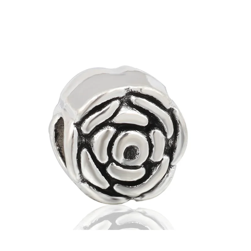 Винтажная Корона Сова листья цветок розы бусины подходят к оригинальным