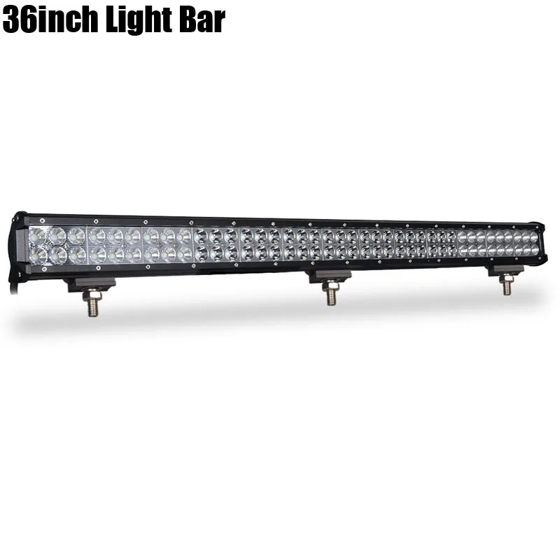 36inch Light Bar 36 дюймов 2" 20" 1" 12" внедорожный светодиодный рабочий светильник бар головной светильник тумана светильник комбо балка для Jeep SUV ATV УАЗ грузовик 12V 24V Автомобильный Стайлинг - Цвет: 36inch Light Bar