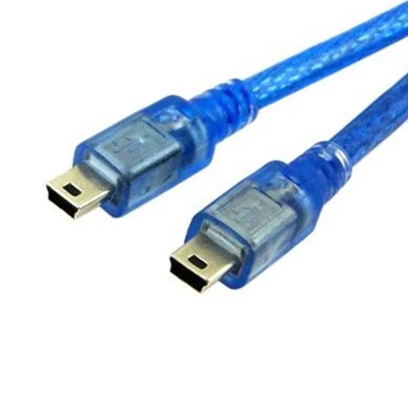 0 3 м Mini USB 5pin штекер-штекер m/M двойной экранирующий кабель для зарядки данных Шнур