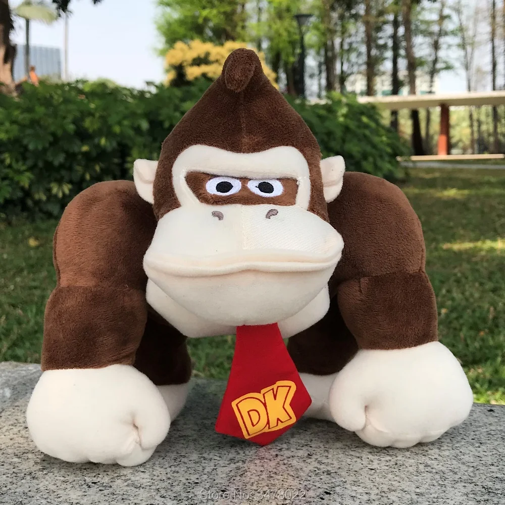 Плюшевая игрушка Super Bros Donkey Kong мягкая обезьяна плюшевые игрушки животные|mario bros