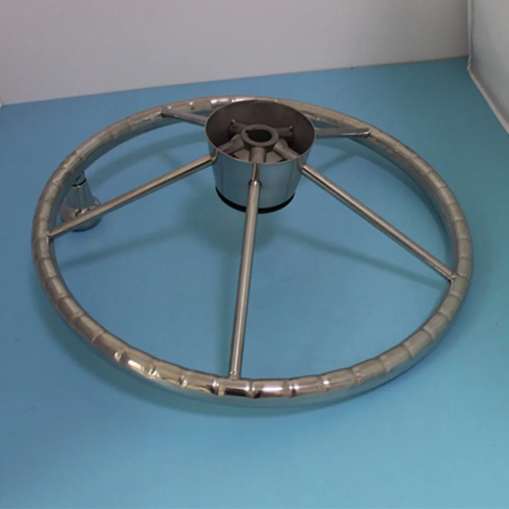 Рулевое колесо для лодки 15 5 дюйма из нержавеющей стали с ручкой Разрушителя