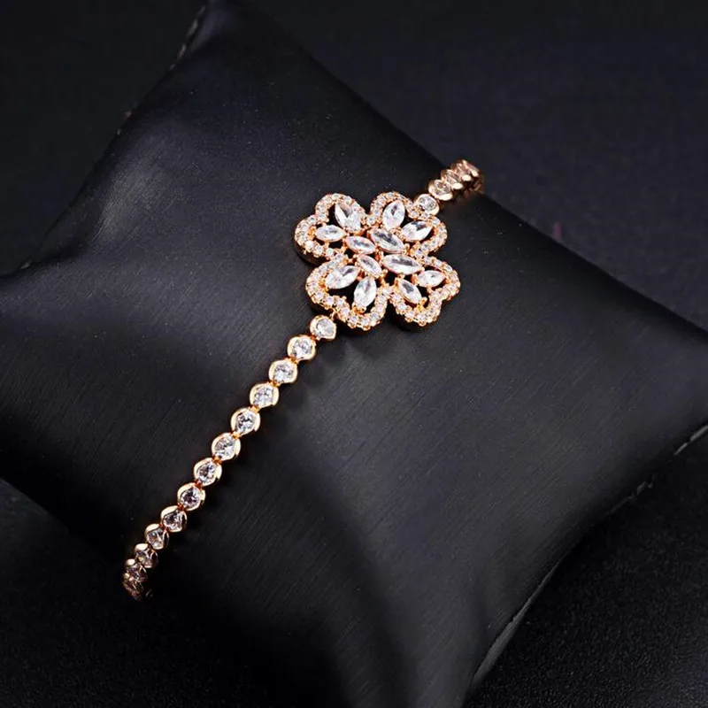 Модные Ladies украшений Flower моделирование браслет моды День Святого Валентина pulseiras