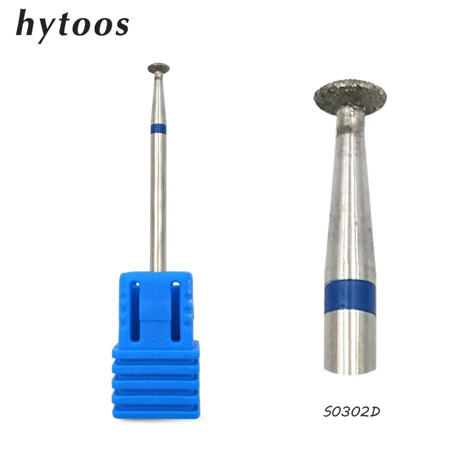 HYTOOS 25 типов алмазное сверло для ногтей 3/3" роторные кусачки для кутикулы, маникюрные фрезы, аксессуары, инструменты для дизайна ногтей, фрезы
