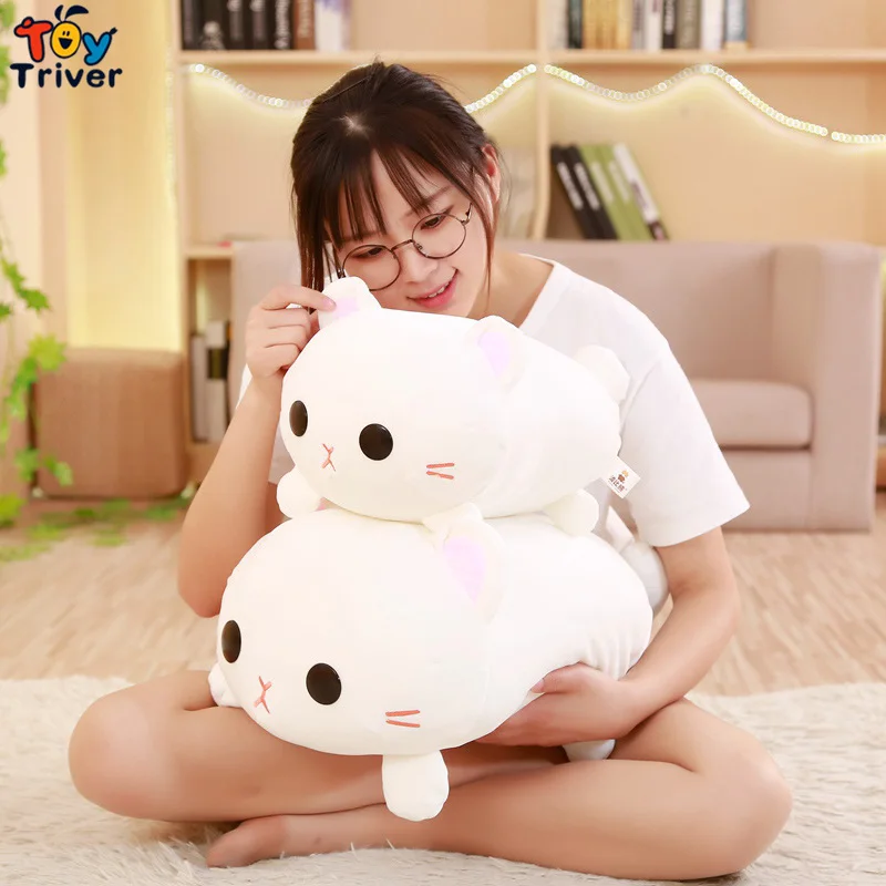 Плюшевая игрушка кошки Китти тройник чучела животное кукла диван подушка для
