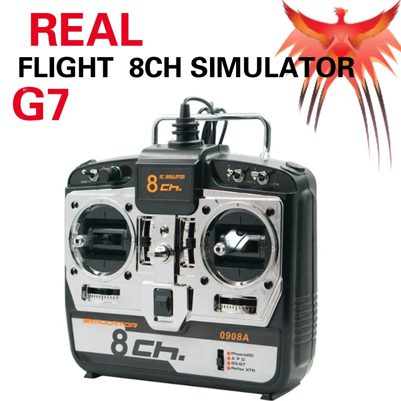 Симулятор полета G7 Phoenix 5 0 XTR 8 каналов пульт дистанционного управления Дрон Phantom