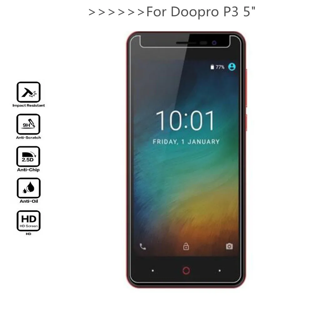 Для Doopro P3 закаленное стекло стальная пленка Передняя защитная запасная часть для