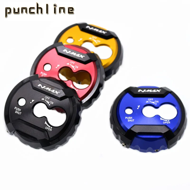 

Подходит для YAMAHA NMAX 155 N-MAX 155 N-MAX 125 NMAX 150 2015-2019 CNC алюминиевая крышка замка сиденья черная крышка