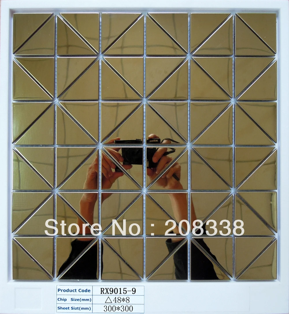 Металлическая плитка из нержавеющей стали мозаичная кухня BACKSPLASH ванная комната