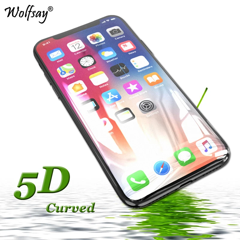 5D изогнутое полное клеевое закаленное стекло Huawei P Smart Mate 10 P10 покрытие пленка Honor
