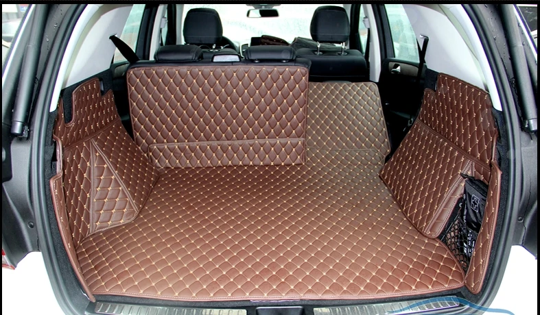 Высокое качество! Специальные коврики для багажника Mercedes Benz ML 350 W164 2011-2006 прочные