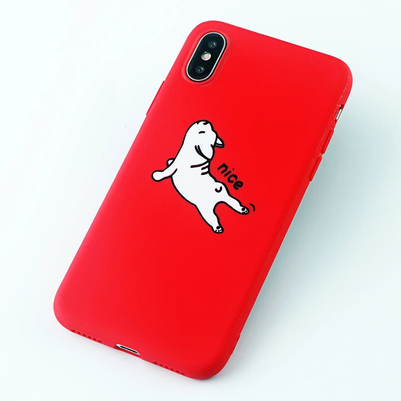 Телефонные чехлы для iPhone X XS MAX XR 6 s 7 8 плюс Чехол мода милые животные кошка из