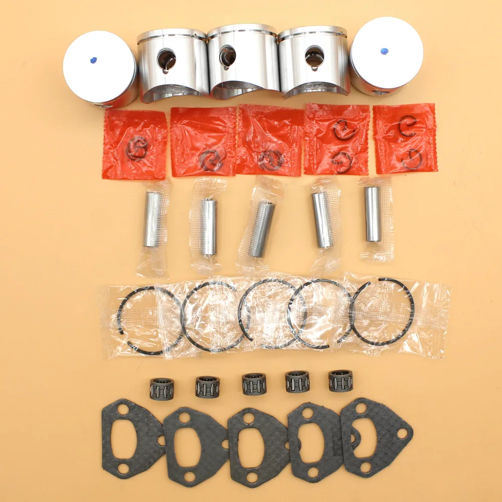 38 мм поршневой Штифт Кольцо подшипника Комплект прокладок для HUSQVARNA 36 136 LE 137 142 E