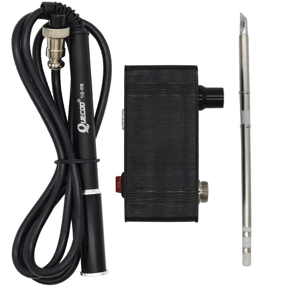 Мини T12-943 OLED-STM32 1,3 дюймов цифровой дисплей паяльная станция с DC24V3A US/EU источник питания и металлической ручкой и K наконечником