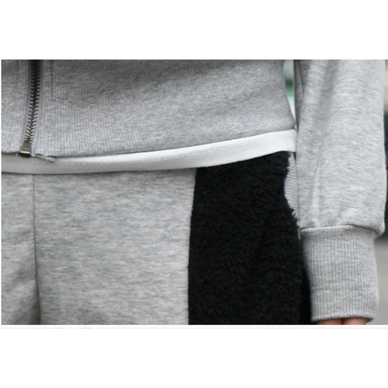 Новейшие модные женские туфли зимний костюм шерсти ягнят утолщение Двусторонняя