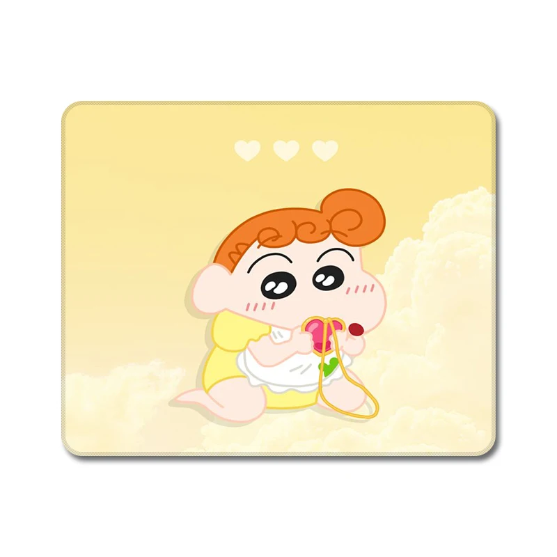 Crayon Shin chan японский аниме мультяшный дизайн натуральный резиновый коврик для мыши