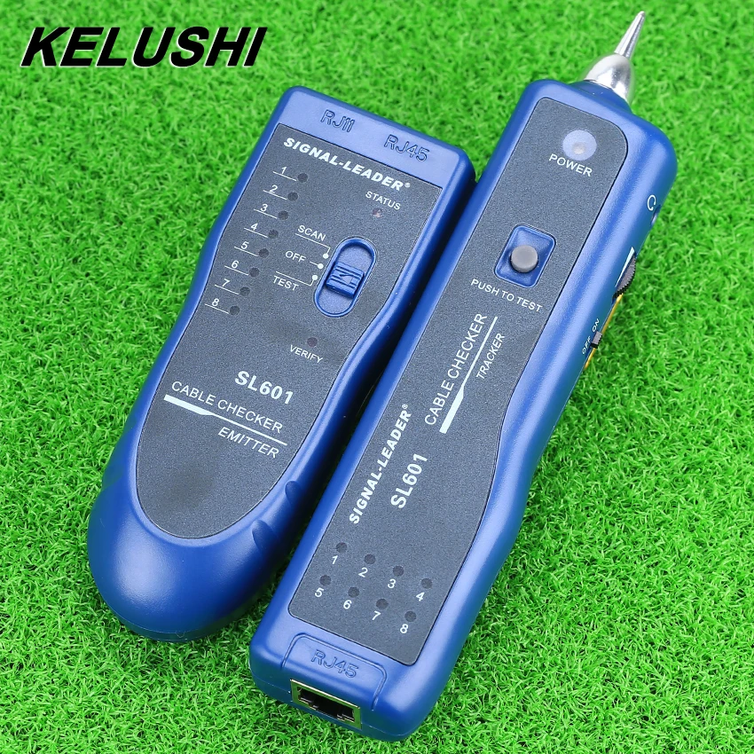 Сетевой тестер KELUSHI SL601 3 км сетевой кабельный трекер RJ45 RJ11 1 шт.|cable tracker|network testertester
