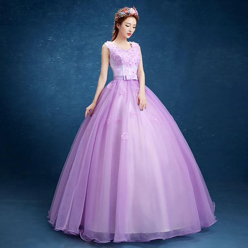 Персиковое розовое платье для Quinceanera 2019 Тюль с Lae Пышное Бальное Платье Vestidos De Vestido