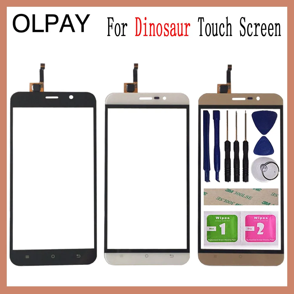 OLPAY 5," сенсорный экран для Cubot динозавр сенсорный экран дигитайзер Панель переднее стекло объектив сенсор инструменты клей+ салфетки