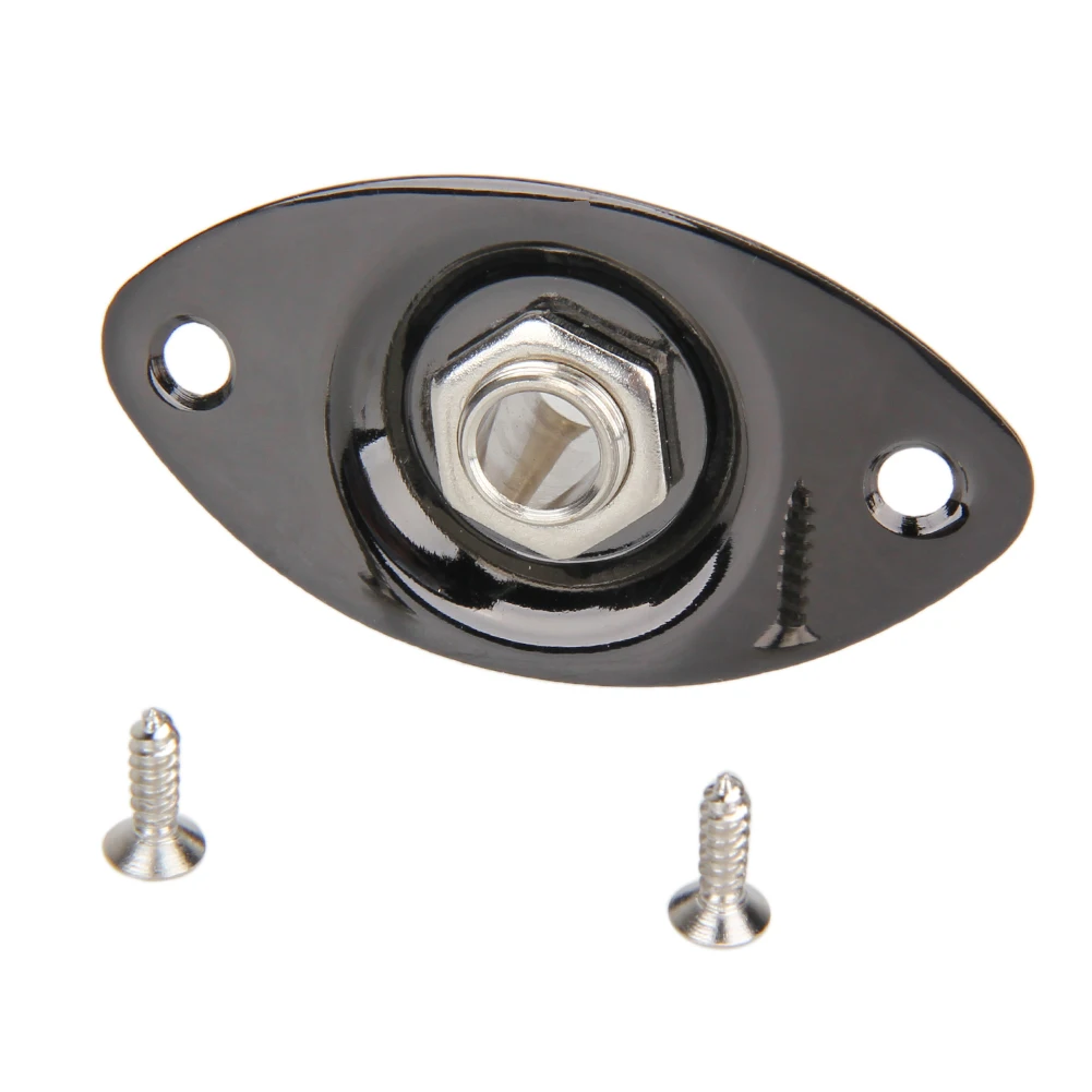 Электрическая басовая насадка гитарный разъем 1/4 дюйма 6 35 мм с 2 крепежными