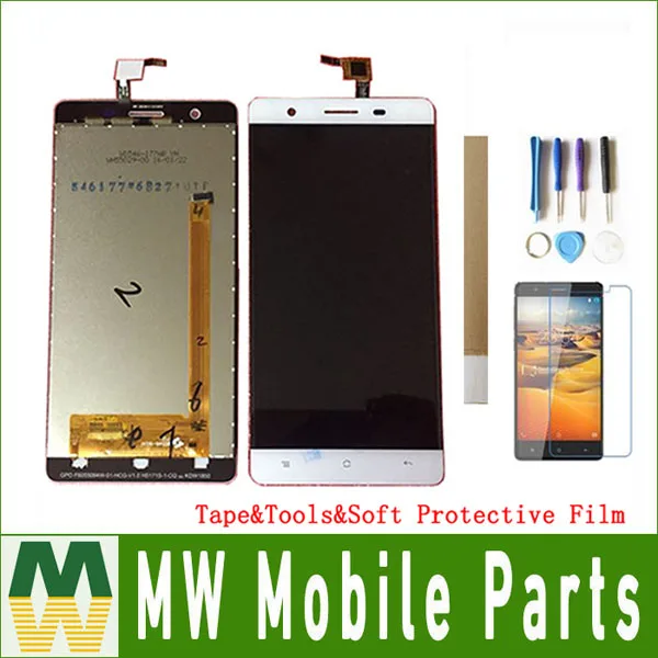 

High Quality For Cubot S550 LCD Display +Touch Screen Assembly Digitizer White color with Tools+Tape+Soft Protective Film
