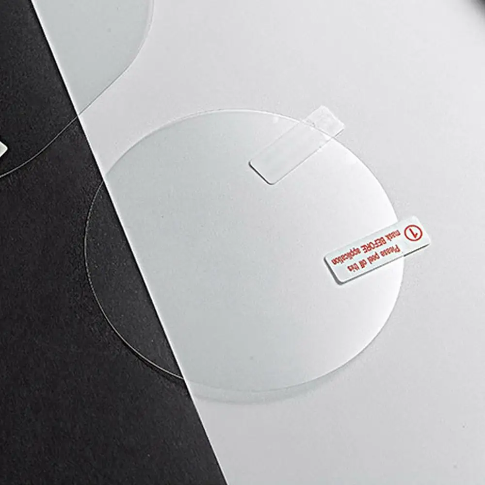 Round Original Xiaomi Mijia Guildford Car Rearview Mirror Protective Film Rainproof Anti Fog Protector Membrane waterproof stick - Цвет: Round