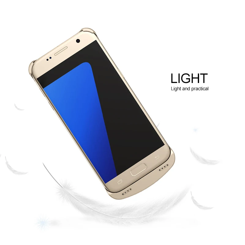 Neng Новый 4200 мАч зарядное устройство чехол для Samsung Galaxy S7 батарея беспроводной