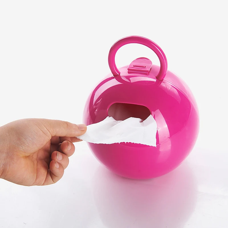 Креативные Круглые бумажные салфетки держатель коробки модные бытовые