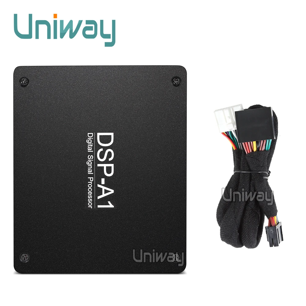 Uniway автомобильный аудио усилитель DSP звук 12 В авто мощности USB MP3 DVD CD FM радио SD