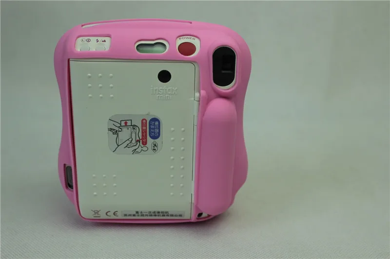 Новый чехол для видеокамеры сумка ПВХ силиконовый камеры Fuji Fujifilm Instax Mini 25
