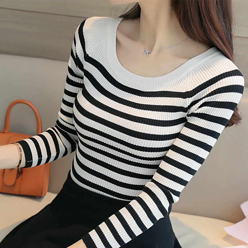 2018 sweater with thin long sleeved bodice body tights women's coat short shirt autumn care machine Jersey. | Женская одежда