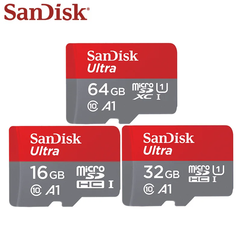 SanDisk Micro SD карта памяти 16 ГБ 32 A1 MicroSDHC 64 Гб 128 256 400 MicroSDXC EXTREME PRO V30 U3 A2 4K UHD TF карты|Карты