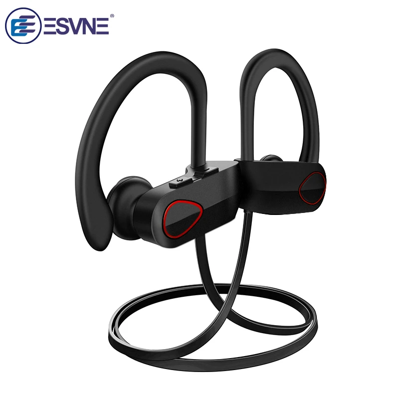 ESVNE Hi Fi стереонаушники Bluetooth наушники спортом беспроводная гарнитура геймер IPX7