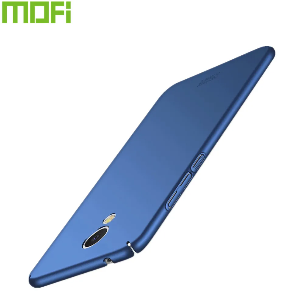 Чехол для Meizu meilan 5S бренд Mofi роскошный 360 чехол с полным корпусом жесткий матовый PC