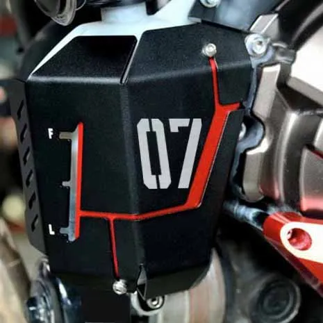 MT07 FZ07 мотоциклетные Хладагент восстановления Танк Экранирование Чехол для YAMAHA