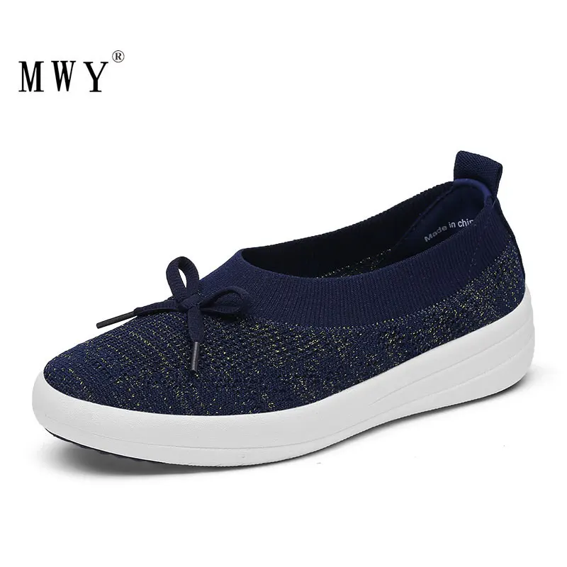 MWY/Женская обувь на плоской подошве Спортивная Повседневная Дышащие кроссовки