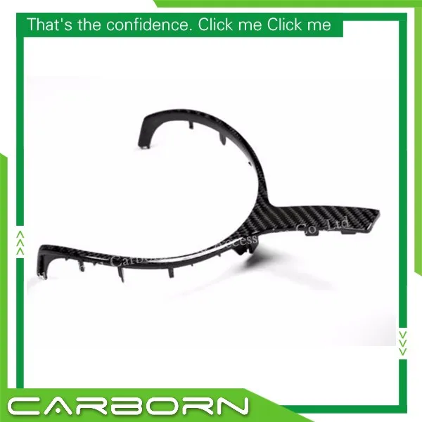 Для BMW F20 F22 F30 F31 F32 F33 F36 F10 F06 F12 F13 F15 F16 сменный стиль обшивка руля из углеродного