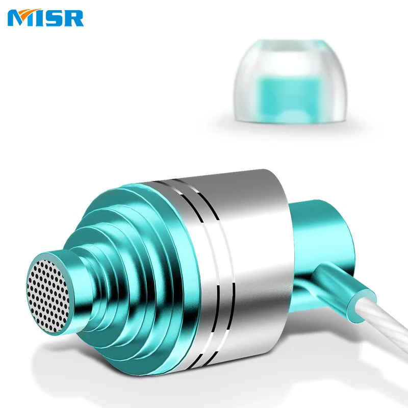 MISR JM21 наушники в ухо красочные Hifi бас с микрофоном Микрофон для мобильного