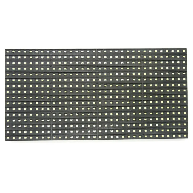Модуль светодиодного знака SMD P10 полуоткрытый синий 320*160 мм 32*16 пикселей порт Hub12