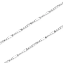 Акция Оптовая цена jewely 50 см 20 &quotЭлегантное серебро 925 пробы