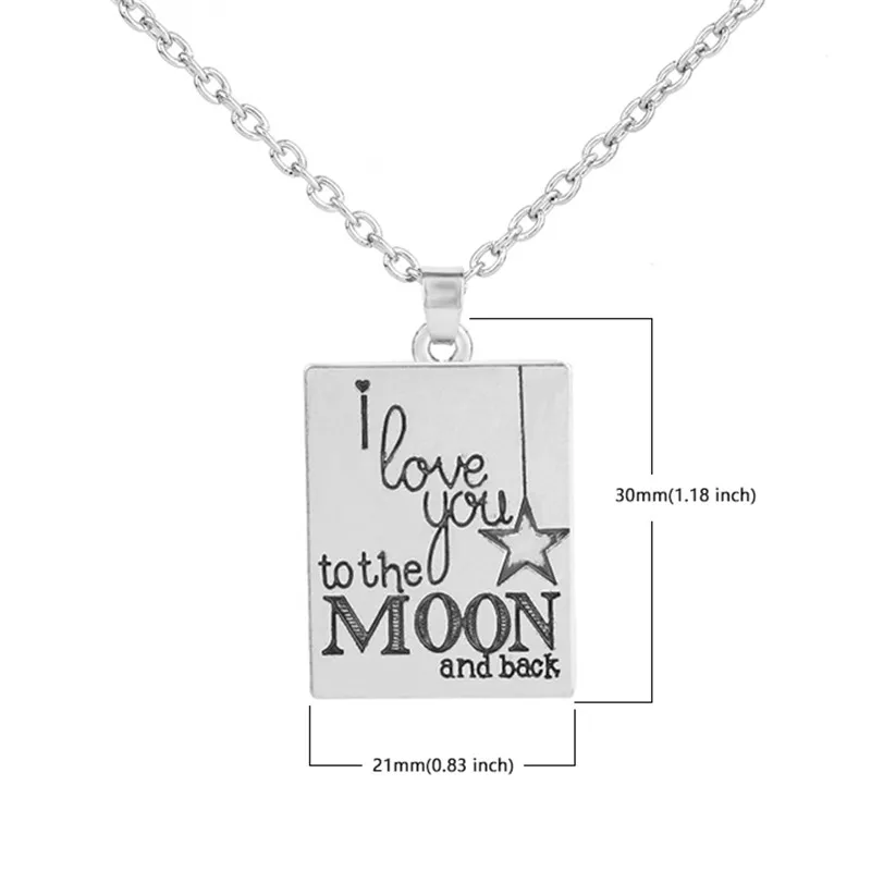 Ожерелье с подвеской Луна и звезда из цинкового сплава | Украшения аксессуары