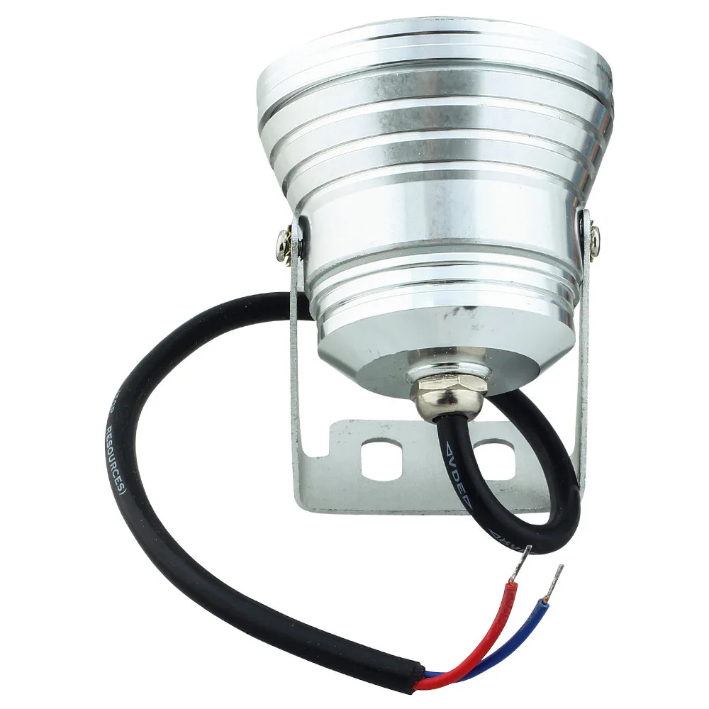Elinkume Светодиодный прожектор 10 Вт rgb AC/DC12V IP67 водонепроницаемый для аквариума